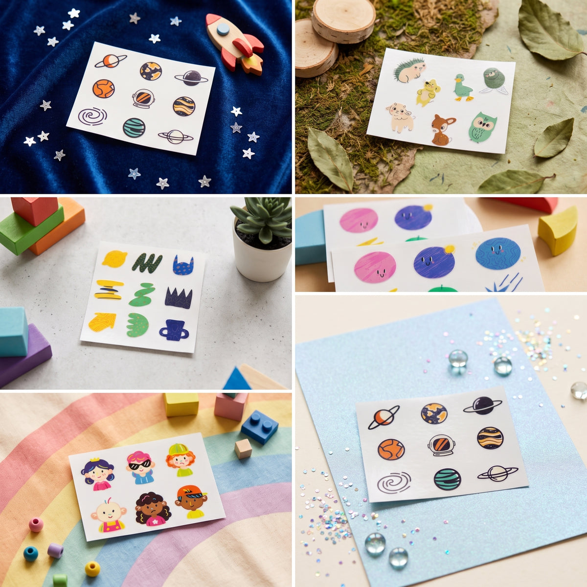 Build Your Universe — UV DTF Sticker Bundle | 6 Sheets