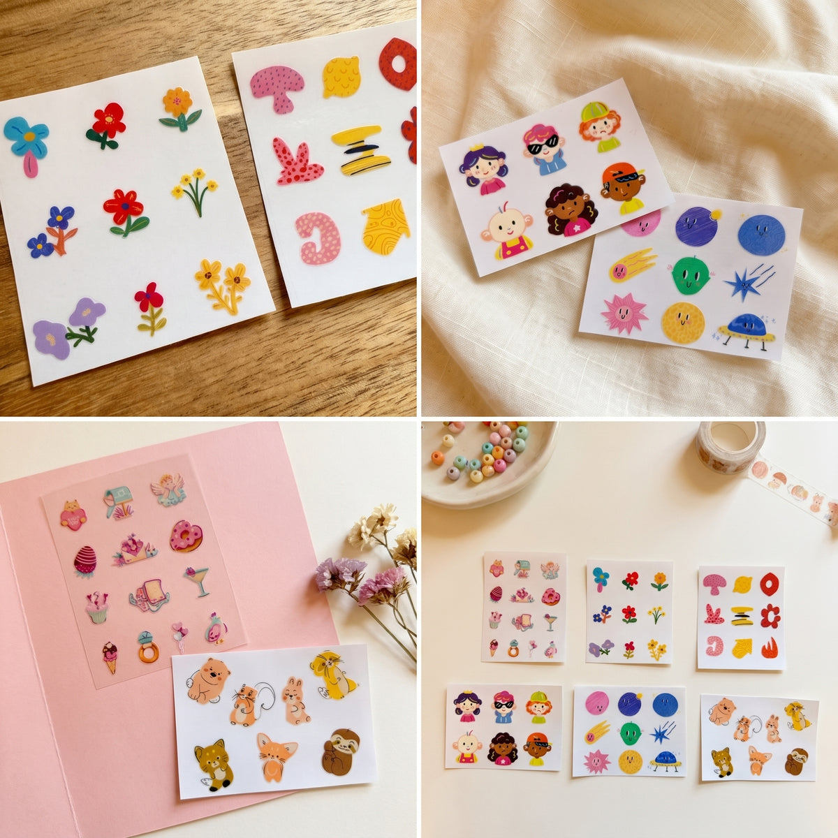 Kids DIY Cup Decorating Kit — UV DTF Sticker Sheets Bundle