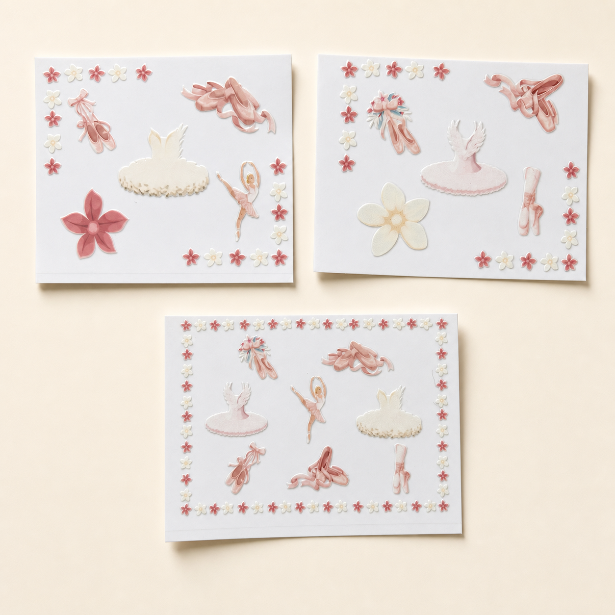 Prima Ballerina — UV DTF Sticker Sheet