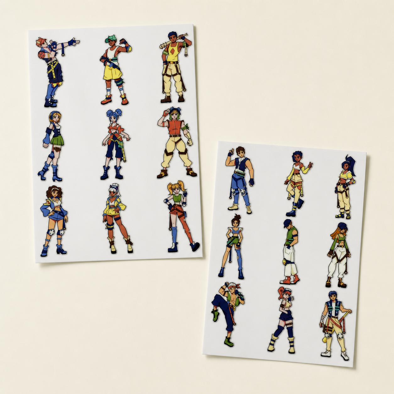 Fight Club — UV DTF Sticker Sheet