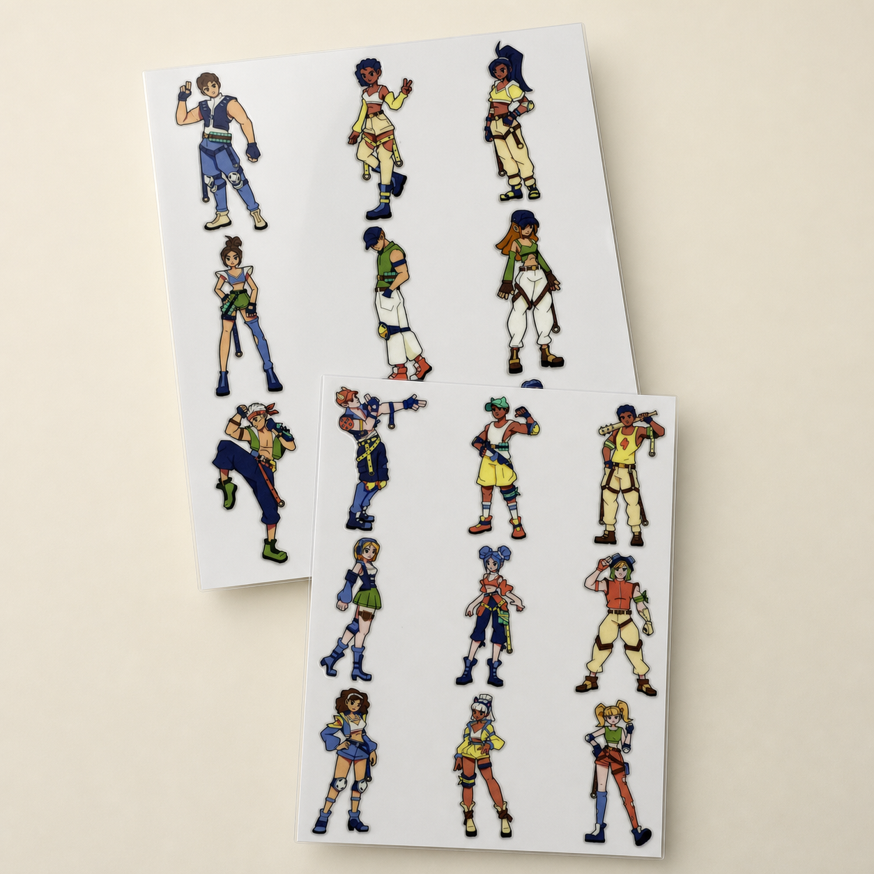 Fight Club — UV DTF Sticker Sheet