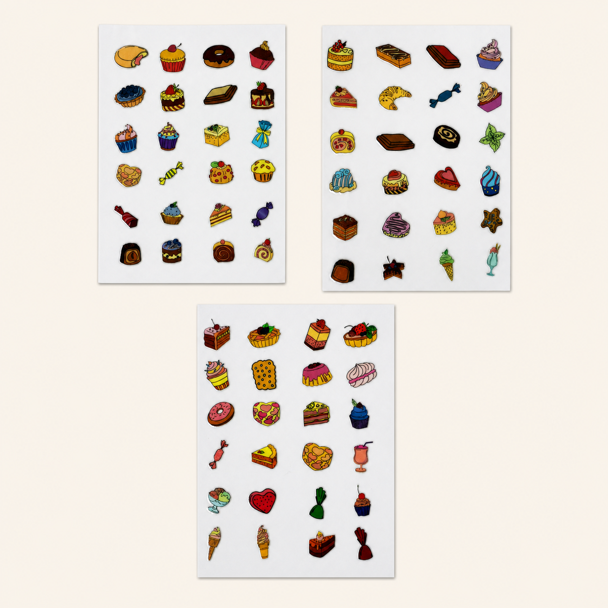 The Tiny Patisserie — UV DTF Transfer Sheet