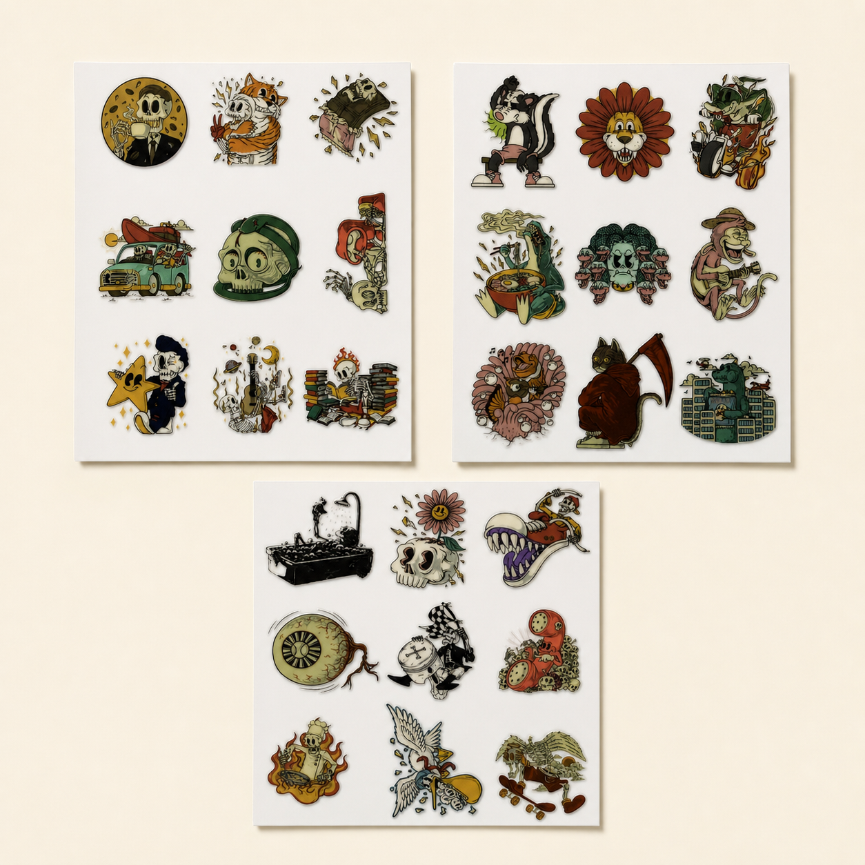 Strange Things — UV DTF Sticker Sheet