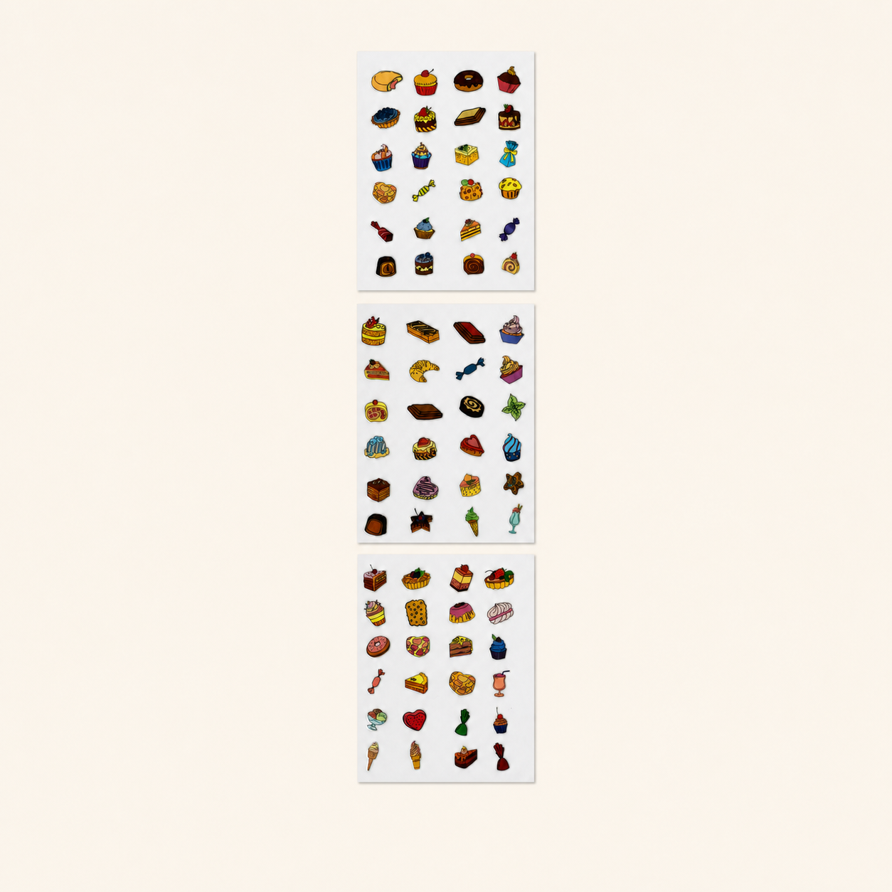 The Tiny Patisserie — UV DTF Transfer Sheet
