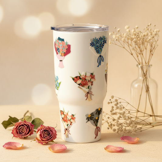 Bouquet Bliss — Tumbler