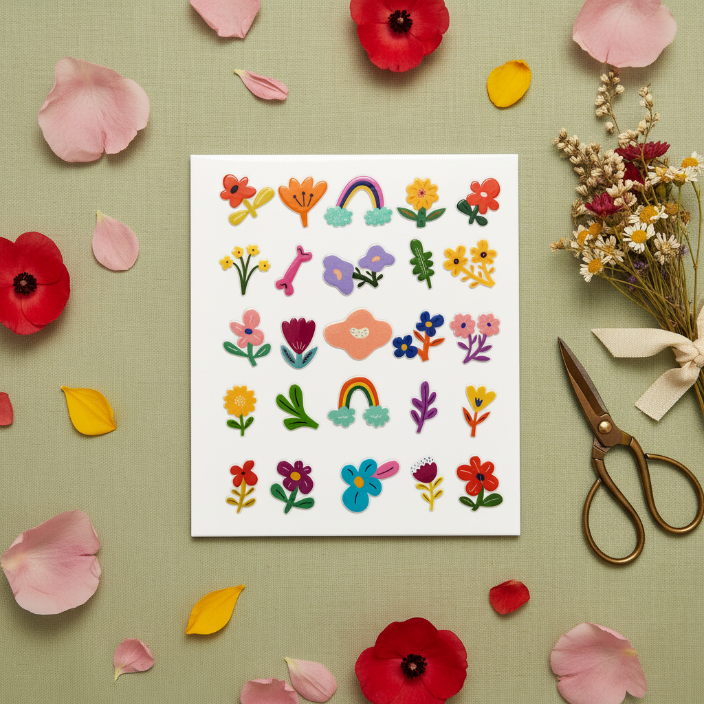 Garden Party — Sage Flat Lay
