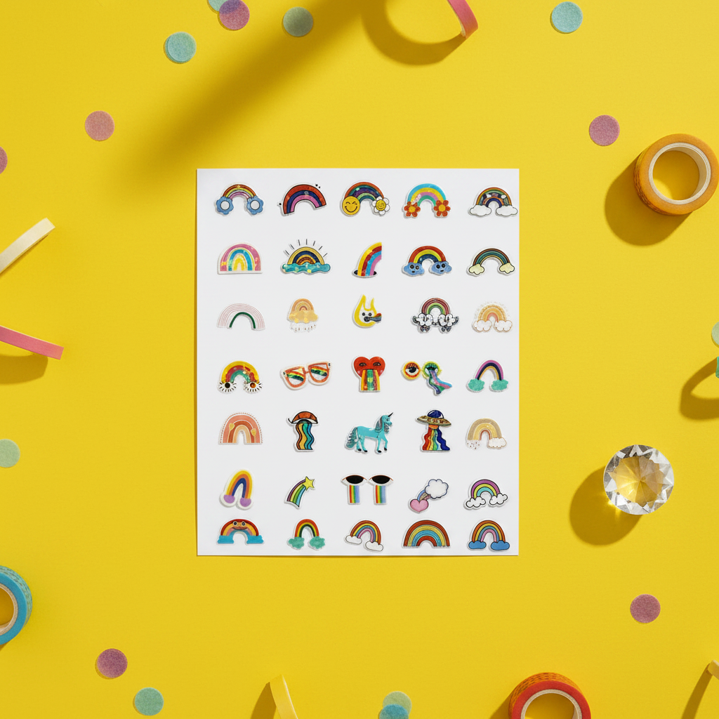 LOVE IS LOVE — Yellow Flat Lay