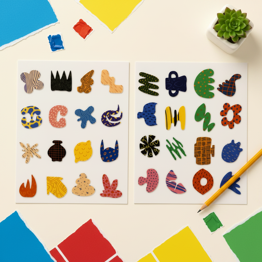 Shape Stories — Flat Lay
