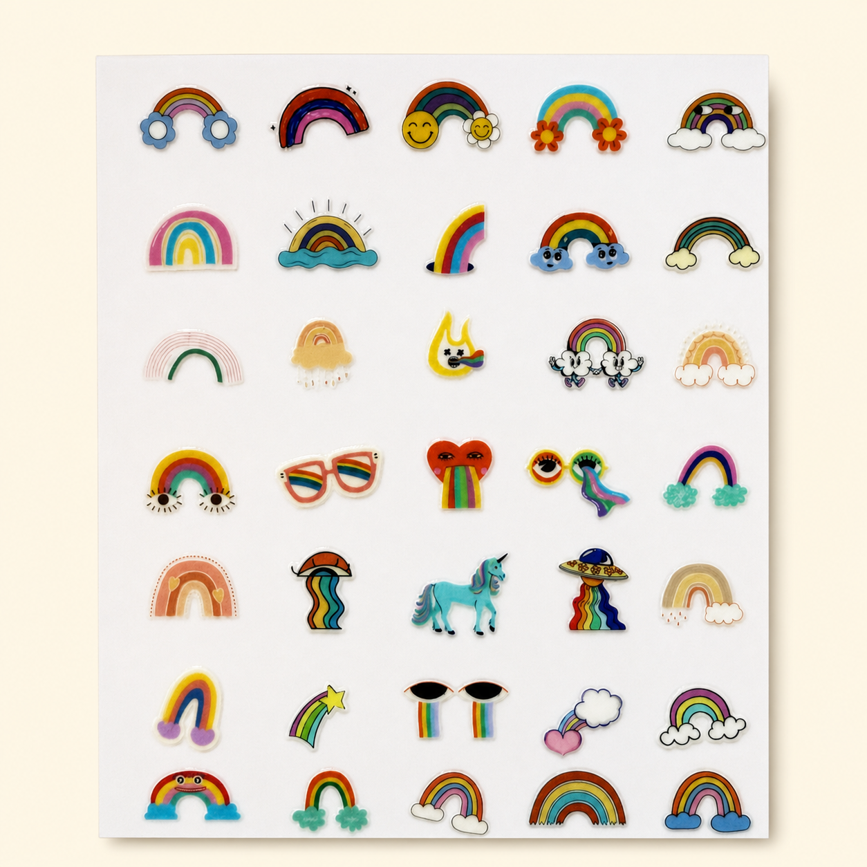 LOVE IS LOVE — UV DTF Sticker Sheet