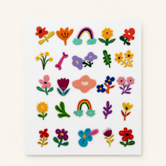 Garden Party — UV DTF Sticker Sheet