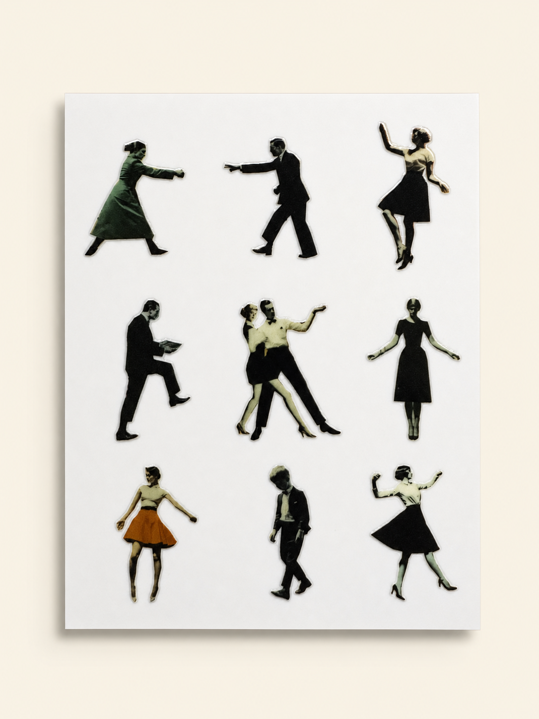 Last Dance — UV DTF Sticker Sheet