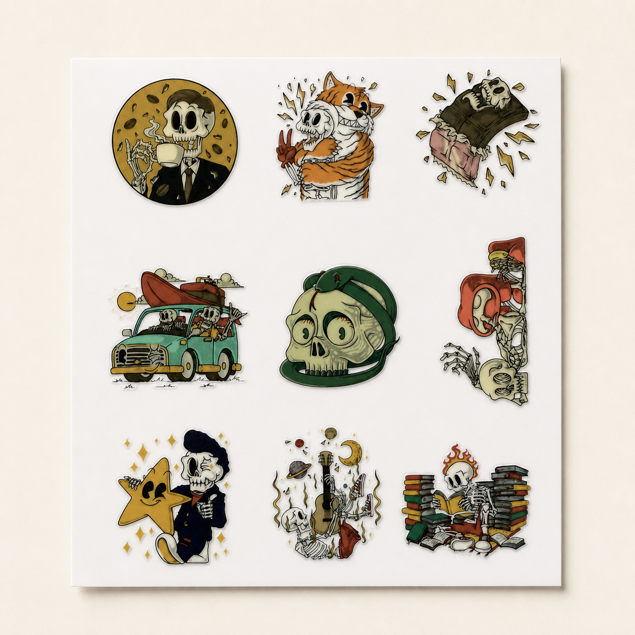 Strange Things — UV DTF Sticker Sheet