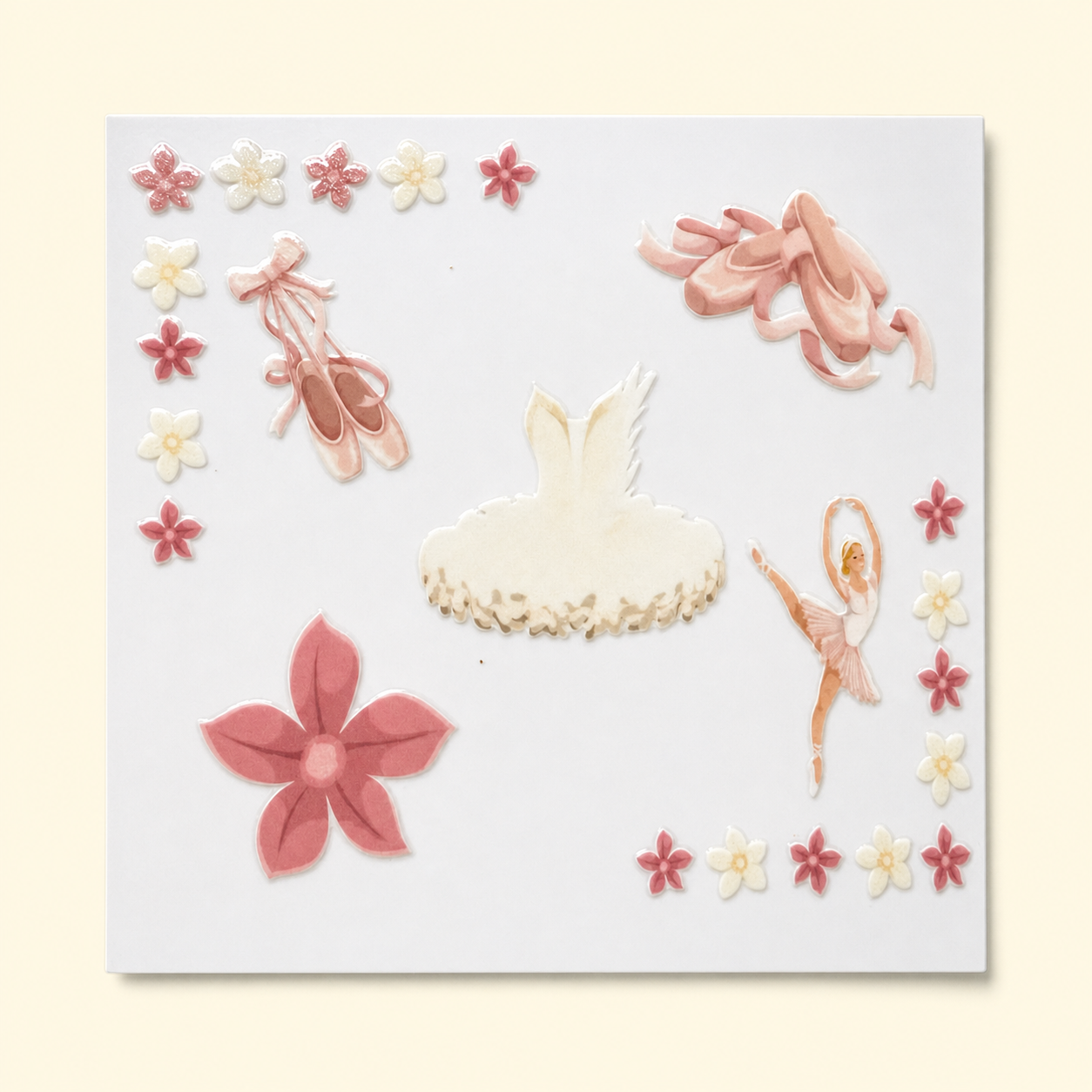 Prima Ballerina — UV DTF Sticker Sheet