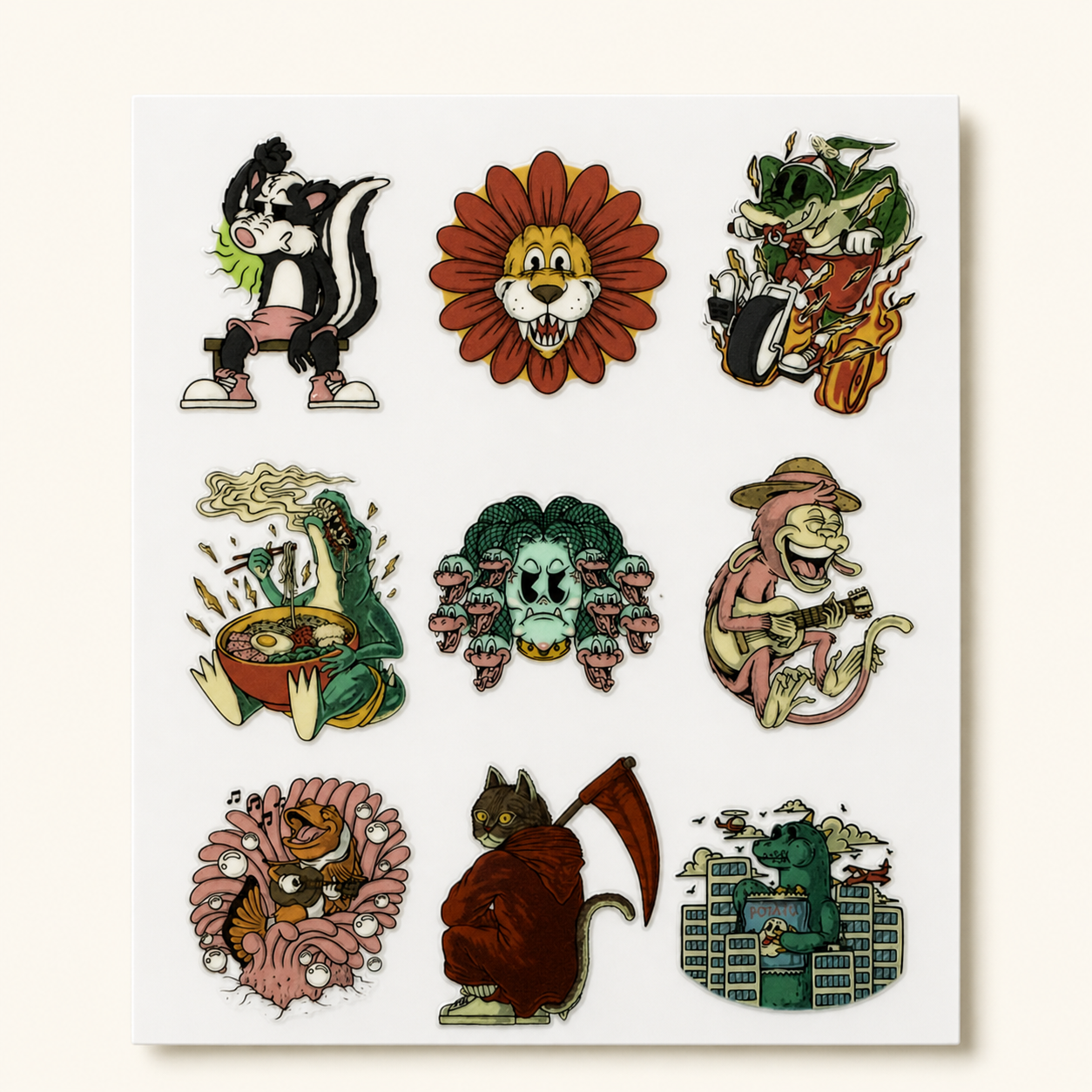 Strange Things — UV DTF Sticker Sheet