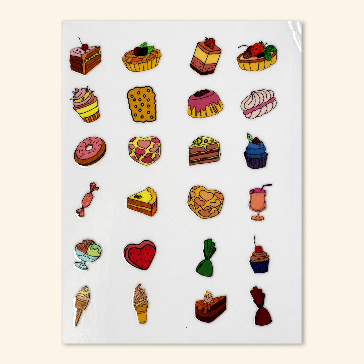 The Tiny Patisserie — UV DTF Transfer Sheet