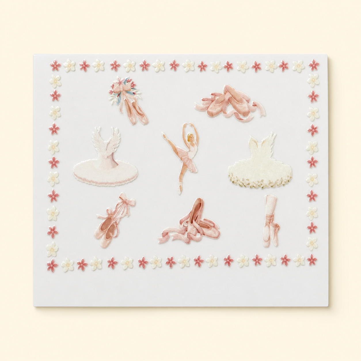 Prima Ballerina — UV DTF Sticker Sheet